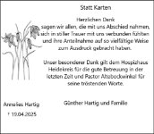 eine Anzeige