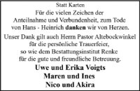 eine Anzeige